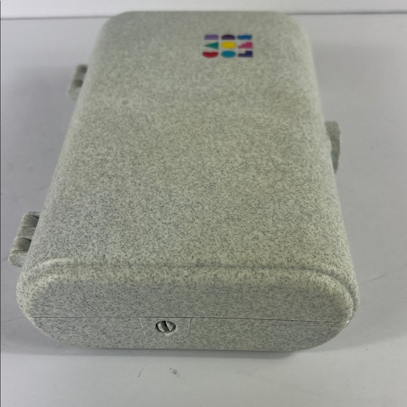 Vintage Caboodles Speckled Gray Organizer with Mirror - Picture 3 of 8